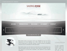 Tablet Screenshot of naturopathe-jousse-56.com